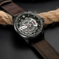 thumbnail image 2 of Curren Men Military Sports Watches Men's Quartz Date Clock Man Casual Leather Wristwatches Relogio Masculino - Quartz Wristwatches, 2 of 6