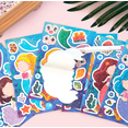thumbnail image 3 of Dress Up Sticker Books for Girls Ages 3+, Reusable Puffy 3D Sticker Books for Toddlers, Include Princess Mermaid Fairy and Fashion Girl,Activity Books for Toddlers 3-5,16pcs, 3 of 7