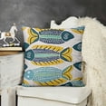 thumbnail image 2 of Embroidered Throw Pillow Cover Decorative Square Cushion Cases for Home Sofa Bed and Chair, 2 of 5