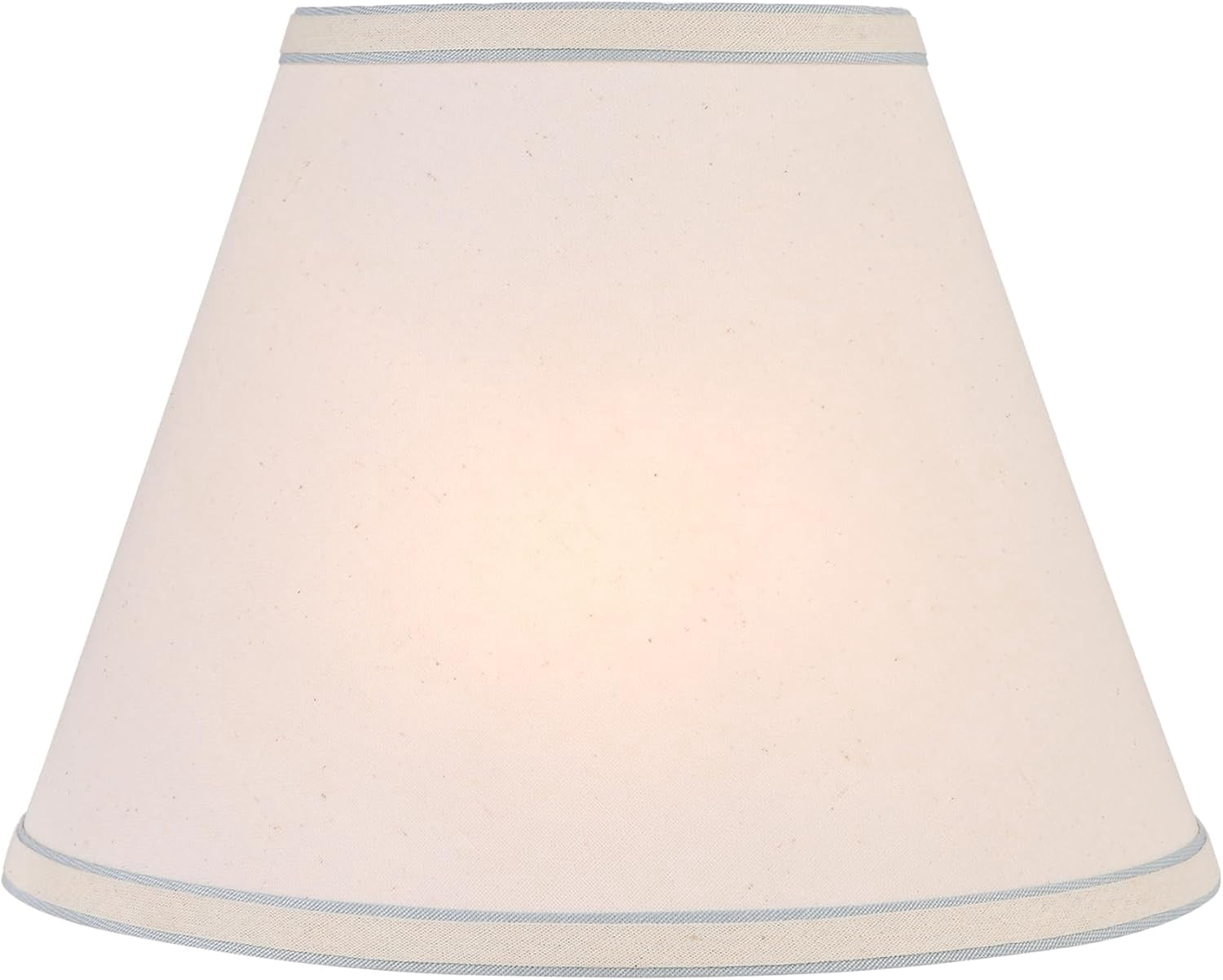 Aspen Creative 58881 Transitional Hardback Empire Shape UNO Construction Lamp Shade in White, 12" wide (6" x 12" x 9")