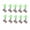 10 pcs, variant on harmtty 10Pcs Fishing Alarm Bell Dual Bells High Decibel Sensitive Mini Sea Fishing Rod Bite Alarm Bell Angling Supplies,10 pcs