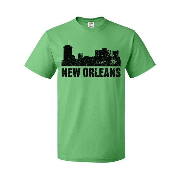 Inktastic New Orleans Skyline Grunge T-Shirt