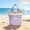 112#Purple, variant on Mesh Storage Bag, Large Capacity Drainable Toiletry Bag for Travel, Portable Nylon Beach Tote with Breathable Design, Lightweight Swimming Bag for Pool and Outdoor Use