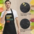 thumbnail image 6 of Chef Aprons for Men Women with Pockets, Kitchen Apron for Cooking Grilling Gifts for Dad Mom Birthday Christmas, 6 of 6