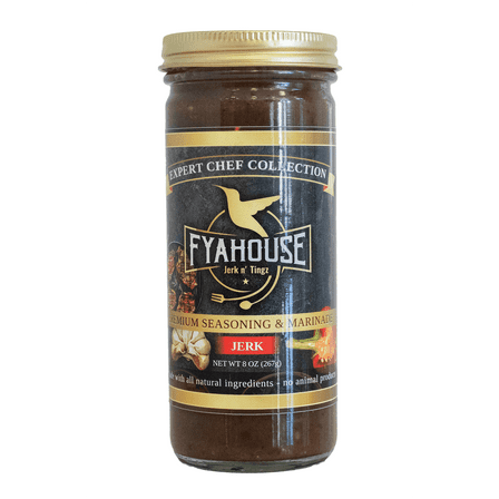 FYAHOUSE  Premium Original Jerk Seasoning & Marinade, 8 oz
