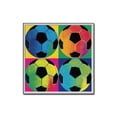 thumbnail image 2 of Pinturas al óleo coloridas de fútbol, ​​lienzo artístico para pared, cuadro al óleo sin marco, póster, dibujo de un solo panel Jumpingount JJ13366-03, 2 of 6