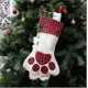 thumbnail image 3 of 2 Piezas Calcetines Navideños Para Mascotas 45 X 20 Cm De Tamaño Calcetines Navideños Con Patas De Perro Calcetines Navideños Para Mascotas Regalos Para Niños - Rojo Azul, 3 of 3