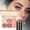 A, variant on SIfdSeng Five Color Eyeshadow Pearlescent Low Saturation Eyeshadow Purpose + Makeup Brush Eyeshadow Stick Set for Brown Eyes