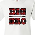 thumbnail image 4 of Inktastic Big Bro Buffalo Plaid Brother Youth T-Shirt, 4 of 5