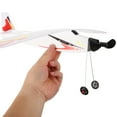 thumbnail image 2 of Toy DIY Rubber Band Powered Aircraft Glider Airplane Model Outdoor Sports Flying DIY Handmade Toys (Random Style), 2 of 6