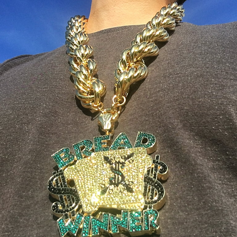 BBP ファットロープチェーン oldschool hiphop jewelry BBP ファットロープチェーン oldschool hiphop jewelry