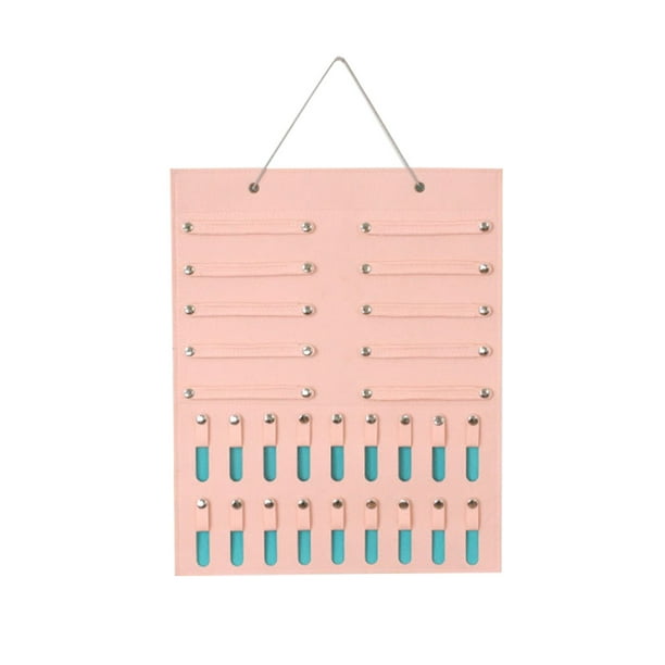 Xihbxyly La Oferta de Hoy Organizador de Exhibición de Joyas Colgante, Bolsa de Almacenamiento Plegable, Montado En La Pared
