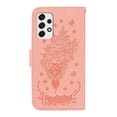 thumbnail image 3 of Feishell Wallet Phone Case for Samsung Galaxy A53 5G,for Women Men,Butterfly & Rose Embossed PU Leather Magnetic Clasp Flip Stand Card Slots Shockproof Ultra Thin Protective Cover,Pink, 3 of 8