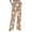 A-Khaki, variant on Axiiglly Flannel Pajama Pants for Women, Cute Printed Elastic Waist Wide Leg Pajama Pants with Pockets, Plus Size Loose Comfy Lounger Sleepwear Trousers