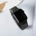 thumbnail image 4 of LEIXIUER Fish Scale Stainless Steel Watch Band Strap for Apple Watch 7 41 45mm 6 SE 5 4 40 44mm Wristband for iWatch 3 38mm 42mm Baracelet Bands, 4 of 6