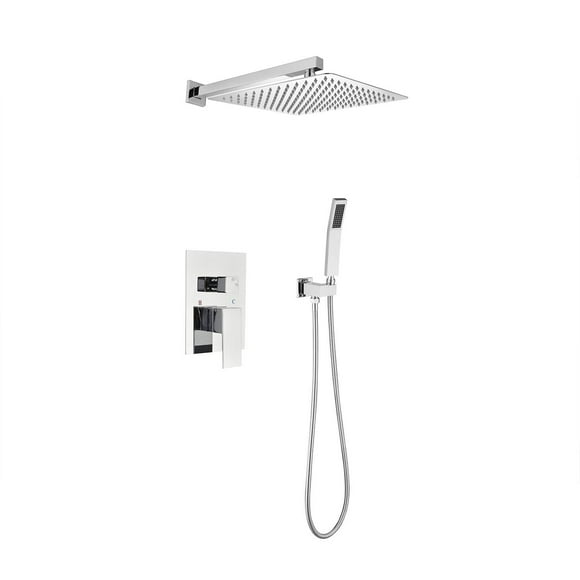 12” Rain Shower Head Systems Wall Mounted Shower