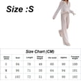 thumbnail image 2 of Dinheiro Conjunto de 2 piezas de trajes casuales para mujer, camisa de manga larga con botones, conjuntos de pantalones plisados de cintura alta (blanco), S,, 2 of 6