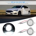 thumbnail image 4 of 2x Car LED Puddle Lights for Ford F-150 2007-2014 Under Side Mirror Lamps, 4 of 9