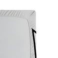 thumbnail image 3 of Ambesonne Humor Fitted Sheet, Digital Happy Stick Meme, Queen Size, Black and White, 3 of 3