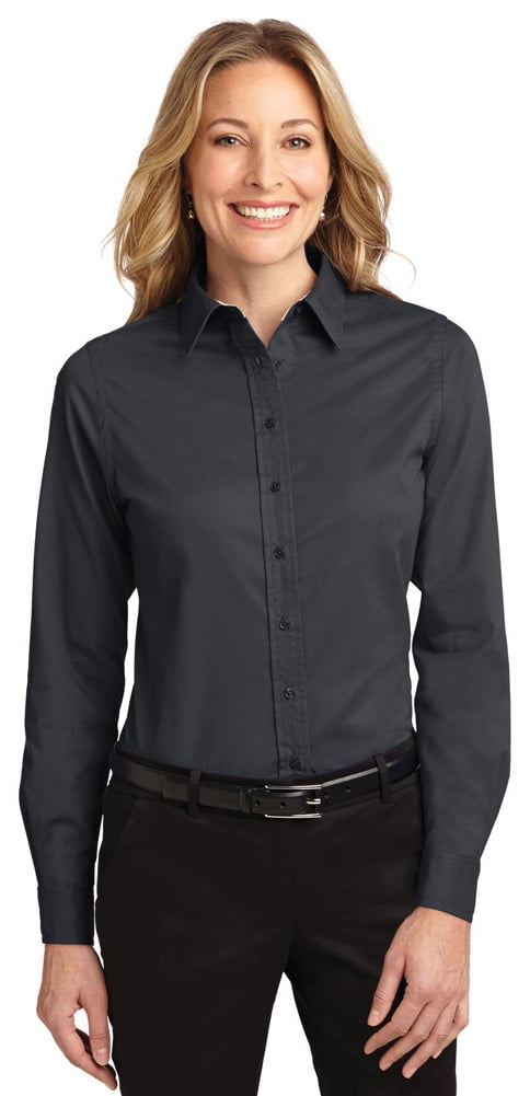 navy work shirt ladies