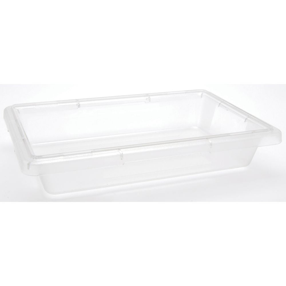 HUBERT® 8 1/2 gal Clear Plastic Full Size Food Storage Box - 26L x 18W x  6D