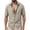 Gray, variant on DeHolifer Mens Button Down Short Sleeve Shirt Casual Shirts Summer Beach Shirts with Pocket Wine 2XL