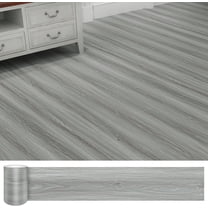 Peel and Stick Floor Tile Waterproof 36 Pack 54 Sq.Ft,(NO Sticky Residue Left)Wood Look Floor Tile, Self-Adhesive DIY Flooring Tiles for Bedroom,Waterproof Wood Plank Vinyl Tile Stickers, Living Room