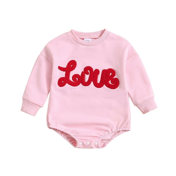 Gibobby Mamelucos para bebe niña Monos para recién nacidos con estampado de manga larga para bebés y niños pequeños(Rojo, 12-18 Meses)