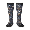thumbnail image 1 of Balery Nautical Calcetines novedosos Calcetines deportivos Calcetines hasta la rodilla Calcetines de algodón Calcetines originales y geniales, 1 of 6