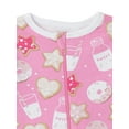 thumbnail image 2 of Wonder Nation Baby Girls Cookies Sleep N Play, Sizes 0 Months - 9 Months, 2 of 3