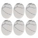 thumbnail image 1 of Piedra Ovalada Con Parte Posterior Plana, Piedra Preciosa Ovalada Con Parte Posterior Plana De 18x13 Mm Para Fabricación De Cuentas Artesanales De Joyería Cergrey Oval Flatback Stone, 1 of 8