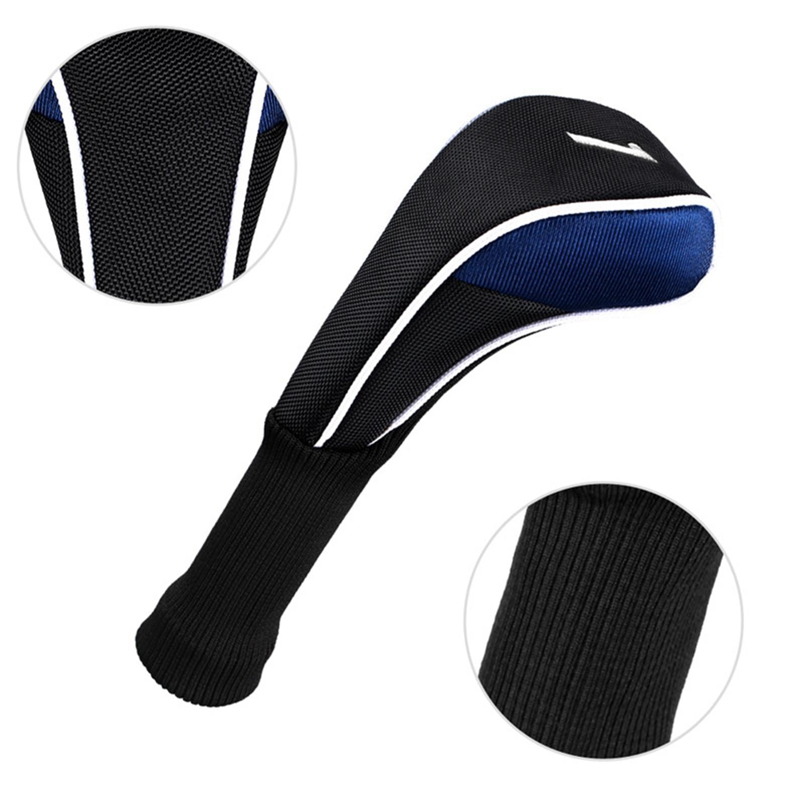 Axioma 3Pcs/Set Golf Club Head Covers Driver 1 3 5 Fairway Woods Headcover High Quality Blue
