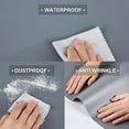 thumbnail image 2 of 40x15inch PVC Photography Backdrop Matte Gray PVC Vinyl Photo Background, 2 of 9