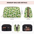 thumbnail image 5 of Naloa Cartoon Frogs Leather Makeup Bag for Purse Travel, Portable Small Cosmetic Organizer for Women and Girls, Make up Bag with Zipper, 5 of 8