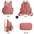 thumbnail image 2 of POINTERTECK Sac à Dos pour Femmes Sac à Main Mode Designer Dames Voyage Collège Petit Sac à Dos Décontracté Bleu, 2 of 8