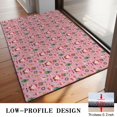 thumbnail image 3 of Pink Christmas Santa and Tree Pattern Door Rugs,Washable Non Slip Door Mats Indoor,Decorative Door Mats,Entry Mat Indoor for Entrance,Bedroom,Kitchen,Bathroom,20"x32", 3 of 6