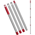 thumbnail image 1 of Manche de Rechange pour Vadrouille Rotative - Manche/bâton de Vadrouille Ou Balai à 4 Sections Compatible avec Recharges de Vadrouille Rotative O-Cedar et Balais, 30 Pouces à 59 Pouces, Extrémité de Joint Fileté Américain (Tête de Vadrouille Non Incluse), 1 of 8