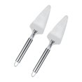 thumbnail image 1 of Espátula Cortadora De Pizza Triangular Multifuncional De Acero Inoxidable, Accesorios De Cocina, 2 Uds., 1 of 7