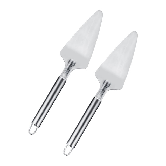 Espátula Cortadora De Pizza Triangular Multifuncional De Acero Inoxidable, Accesorios De Cocina, 2 Uds.
