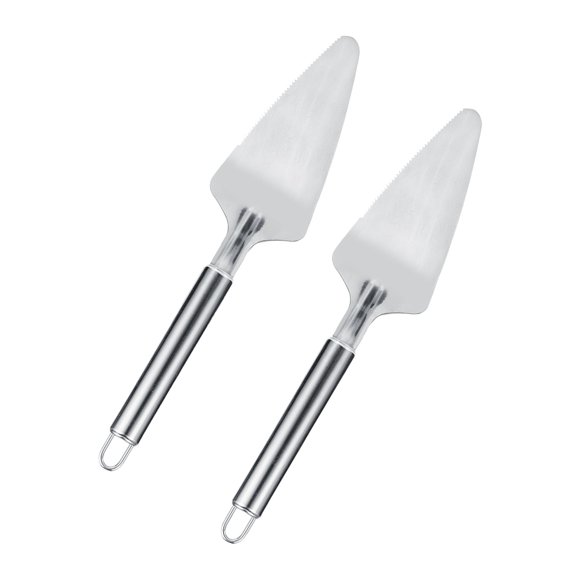 Espátula Cortadora De Pizza Triangular Multifuncional De Acero Inoxidable, Accesorios De Cocina, 2 Uds.