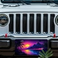 thumbnail image 5 of License Plate, Tropical Sunset Vista Decorative Front,Personalized Stainless Steel License Plate Cover For Men Women,12.2" X 6.2", 5 of 6