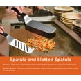 thumbnail image 3 of Commercial Chef 9-Piece Griddle Accessories for Blackstone, BBQ & Flat Top Grill Spatula Kit, 3 of 8