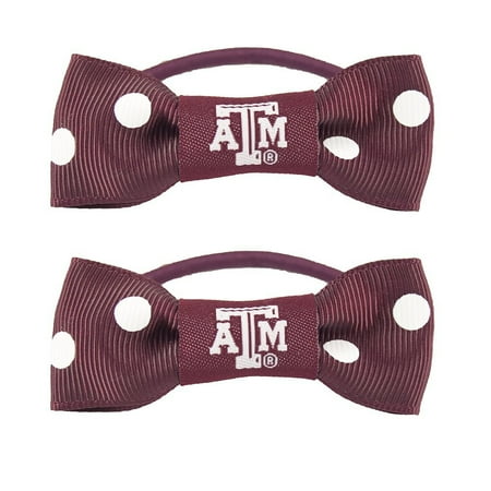 Little Earth NCAA Bow Pigtail Holder (Set of 2) (Set of 2)