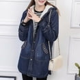 thumbnail image 4 of Abrigos y chaquetas informales con capucha y manga larga para mujer, abrigos largos y cálidos, sudaderas con capucha, chaquetas, abrigos, tops con bolsillos., 4 of 9