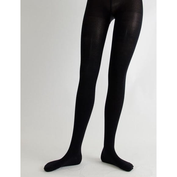 Legend MicroFiber Opaque Compression Stockings, Panty Hose, 20-30mmHg (Small, Black)