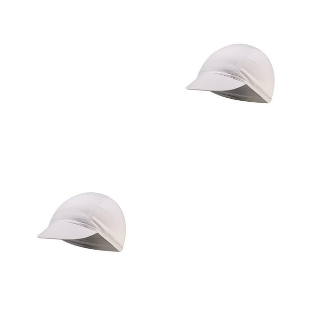 Minnieouse Cooling Skull Caps Tela de malla Color brillante Chic Cómodos sombreros de montar Accesorios de ciclismo Summer Transpirable Liner Blanco 2piezas Minnieouse CBP307501
