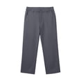 thumbnail image 7 of Levmjia Women Casual Capris Pants Polyester Solid Color Straight Leg Workout Yoga Cropped Pants with Pockets Comfortable Stretchy Daily Wear Travel, 7 of 7