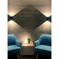 thumbnail image 4 of Tubicen Applique Murale Intégrée à LED Dimmable Éclairage Haut et Bas, 10W 3000K Lampe Murale Moderne Intérieure avec Lentille Convexe LED, Applique Murale en Aluminium Premium, 4 of 7
