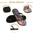thumbnail image 3 of YAZAOOSummer Flip Flops Creatively Jellyfish Colorful Simple Beach Sandals, 3 of 8
