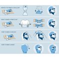thumbnail image 5 of Gorro deportivo multifuncional para exteriores, diadema de protección facial, polaina para el cuello, bufanda envolvente, banda para el sudor para caza, pesca y senderismo, 5 of 5